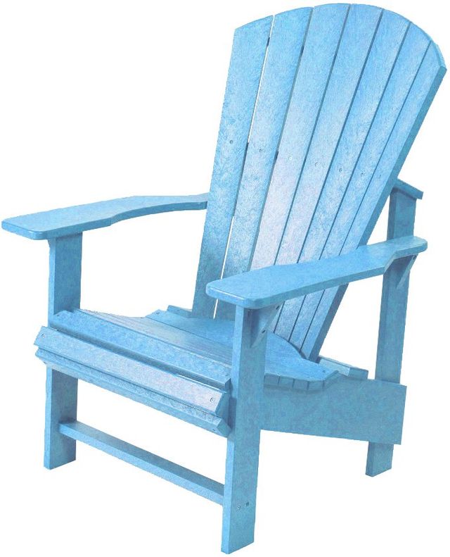 C.R. Plastic Generation Line Sky Blue Upright Adirondack-1