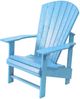 C.R. Plastic Generation Line Sky Blue Upright Adirondack-1