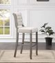 American Woodcrafters Luxe Gray 30" Barstool-2