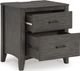 Signature Design by Ashley® Montillan Grayish Brown Nightstand-1