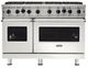 Viking® 5 Series 48” Pure White Pro Style Natural Gas Range-0
