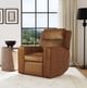 Flexsteel® Wyatt Canyon Brown Power Recliner with Power Headrest and Lumbar-3