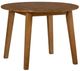 Jofran Inc. Simplicity Honey Round Drop Leaf Table-0