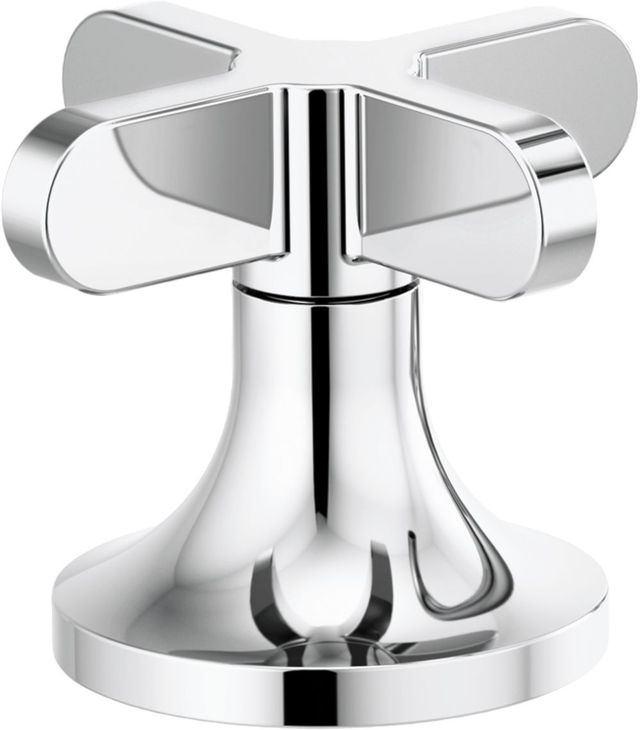 Brizo Odin® Polished Chrome Widespread Lavatory Low Cross Handles-0