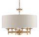 Currey & Company Bering Antique Brass Chandelier-0