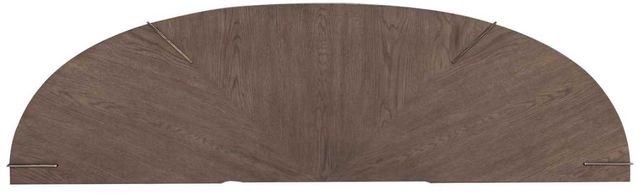 Liberty Furniture Harlow Sandstone Sofa Table with Satin Nickel Base-4