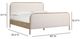 TOV Furniture Hatia Natural King Panel Bed-2
