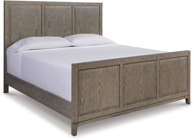Signature Design by Ashley® Chrestner Gray King Panel Bed-0