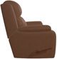 La-Z-Boy® Dorian Mocha Leather Manual Rocker Recliner-3