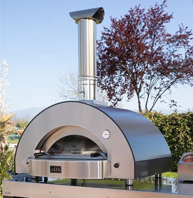 Alfa Low & Slow Kit For 3 Pizze Stainless Steel-2