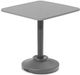 Telescope Casual 36" Square Bar Height Pedestal Table with Hole-0