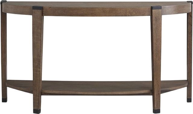 Magnussen Home® Kaysen Wallaby Demilune Sofa Table-1