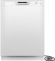 GE® 24" White Built-In Dishwasher with Front Controls and Power Cord-3