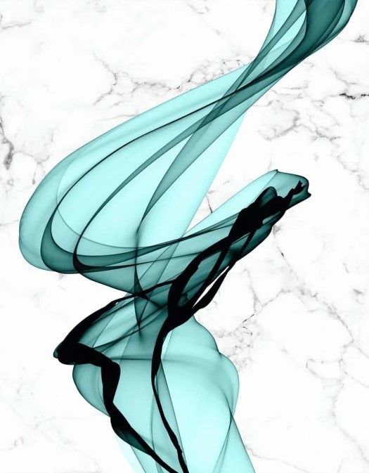 Classy Art Teal Ribbons I by Irena Orlov Framed Wall Art-1