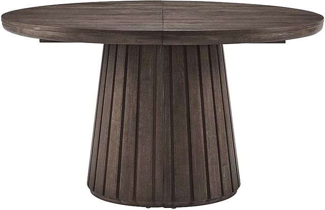 Magnussen Home® Kavanaugh Weathered Kona Brown Round Dining Table-3