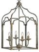 Forty West Sullivan Blue 4-Light Chandelier-1
