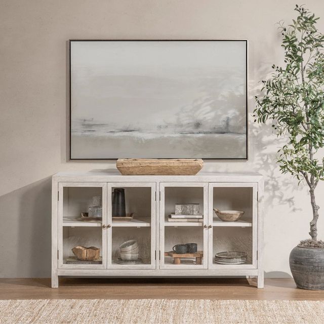 Classic Home Hera Creamwood 4-Door Buffet-1