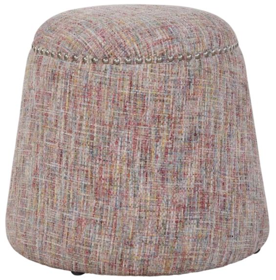 Uttermost® Gumdrop Confetti Chenille Ottoman-0