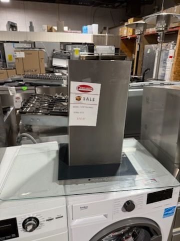 Café™ 36" Stainless Steel Wall Mount Glass Canopy Chimney Hood-0