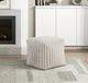 Homelegance® Easley Off-White Pouf-1