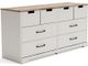 Signature Design by Ashley® Vaibryn 3-Piece White Full Panel Headboard Bedroom Set-2
