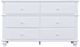 Cottage Creek Furniture Abacoa White Dresser-1