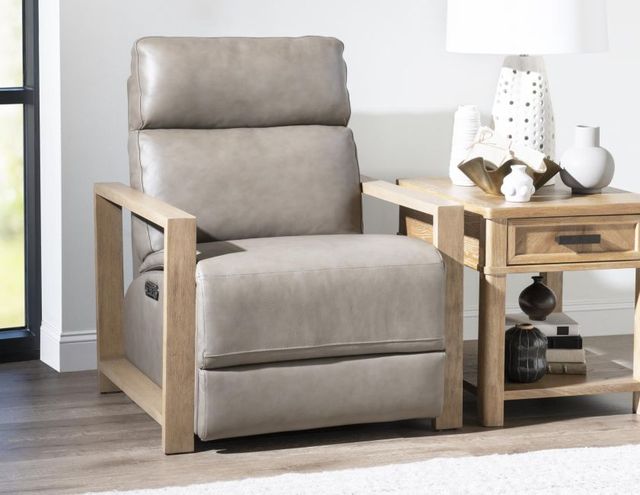 Legacy Classic Luna Melrose Desert Oak/Verona Fossil Recliner-2