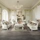 ACME Furniture Adara Antique White/Pearl White Chair-1