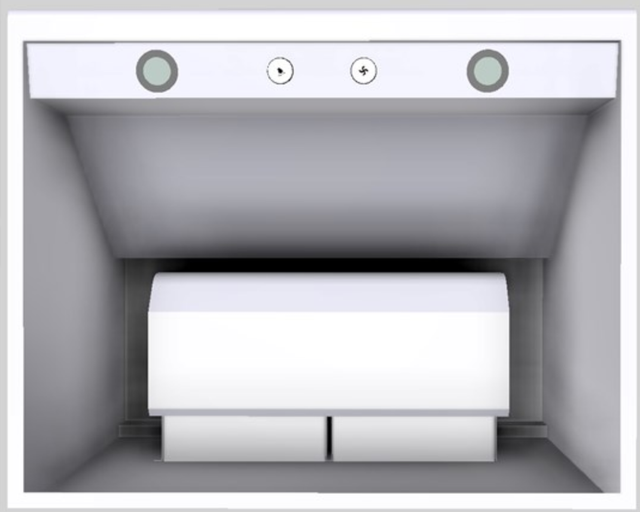 Vent-A-Hood® 30" White Wall Mounted Range Hood-2