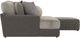 Jackson Furniture Canyon 3-Piece Fawn/Umber Left-Arm Facing Sectional and Ottoman-5