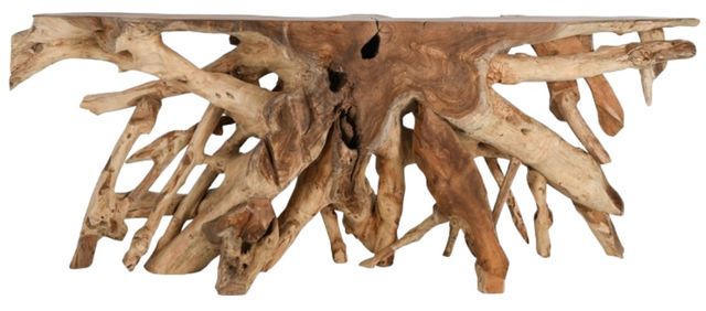 Classic Home Shia Natural Console Table-3