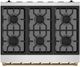 Thor Kitchen® Gordon Ramsay 36" Stainless Steel/Bronze Freestanding Pro Style Gas Range-5