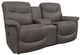 La-Z-Boy® James Steel Manual Reclining Loveseat with Console-0