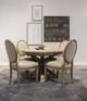 Riverside Furniture Sonora Gray/Snowy Desert Upholstered Oval Dining Side Chair-2