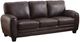 Homelegance® Rubin Dark Brown Sofa-0