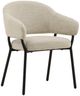 Dovetail Furniture Jory Ellery Taupe Dining Chair-0