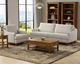 International Furniture Direct Olimpia Pearl Loveseat-1