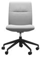 Stressless® by Ekornes® Customizable Mint Large Low Back Home Office Chair-1