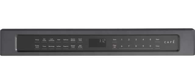 Café™ 1.2 Cu.Ft. Matte Black Built In Microwave Drawer-2