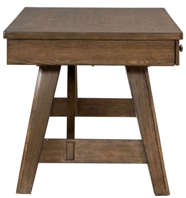 Liberty Furniture Carolina Park Amber Brown Writing Desk-2