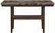 Global Furniture USA Black/Dark Brown Bar Dining Table-1