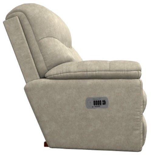 La-Z-Boy® Morrison Stucco Power Rocking Recliner with Headrest and Lumbar-3