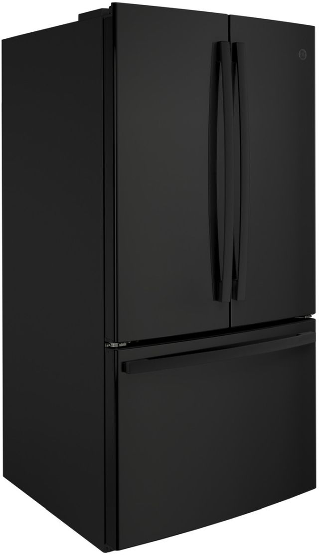 GE® 36" 27.0 Cu. Ft. Black French Door Refrigerator-4