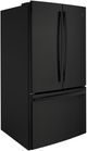 GE® 36" 27.0 Cu. Ft. Black French Door Refrigerator-4