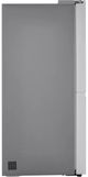 LG 36" 27.1 Cu. Ft. PrintProof™ Stainless Steel Side-by-Side Refrigerator with Craft Ice™-4