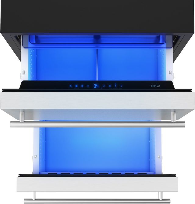 Zephyr Presrv™ 5.4 Cu. Ft. Stainless Steel Refrigerator Drawer-2