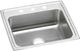 Elkay Lustertone® Classic Lustrous Satin 25" x 21-1/4" x 5" 3-Hole Single Bowl Drop-In ADA Sink-0