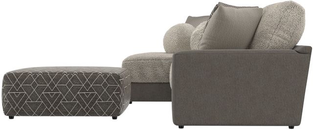 Jackson Furniture Canyon 3-Piece Fawn/Umber Left-Arm Facing Sectional and Ottoman-4