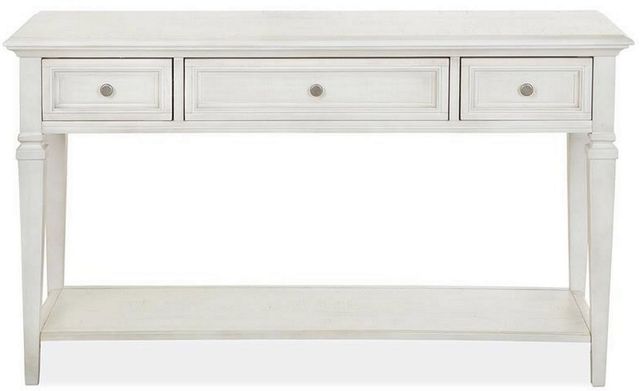 Magnussen Home® Newport Alabaster Sofa Table-1