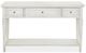 Magnussen Home® Newport Alabaster Sofa Table-1